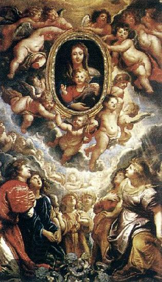 Peter Paul Rubens Madonna Adored by Angels